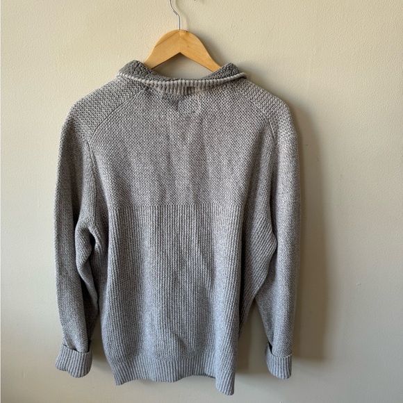 G.H. Bass & Co. Light Gray Cowl Neck Sweater - Picture 8 of 8